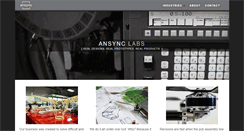 Desktop Screenshot of ansync.com
